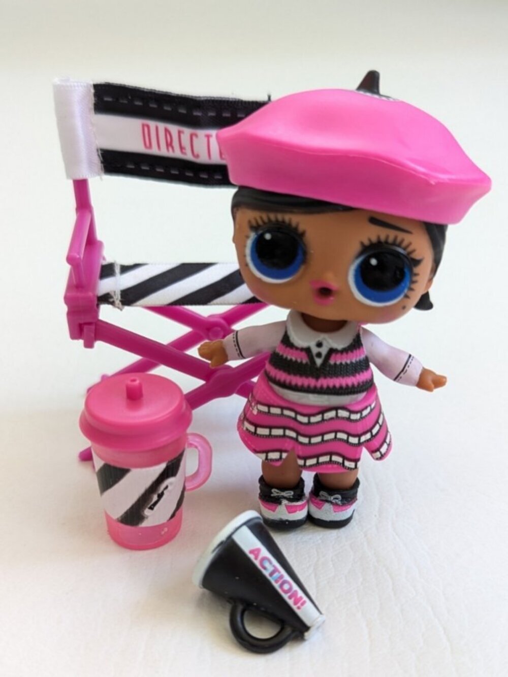LOL Suprise 3" Director Girl Doll With All Accessories